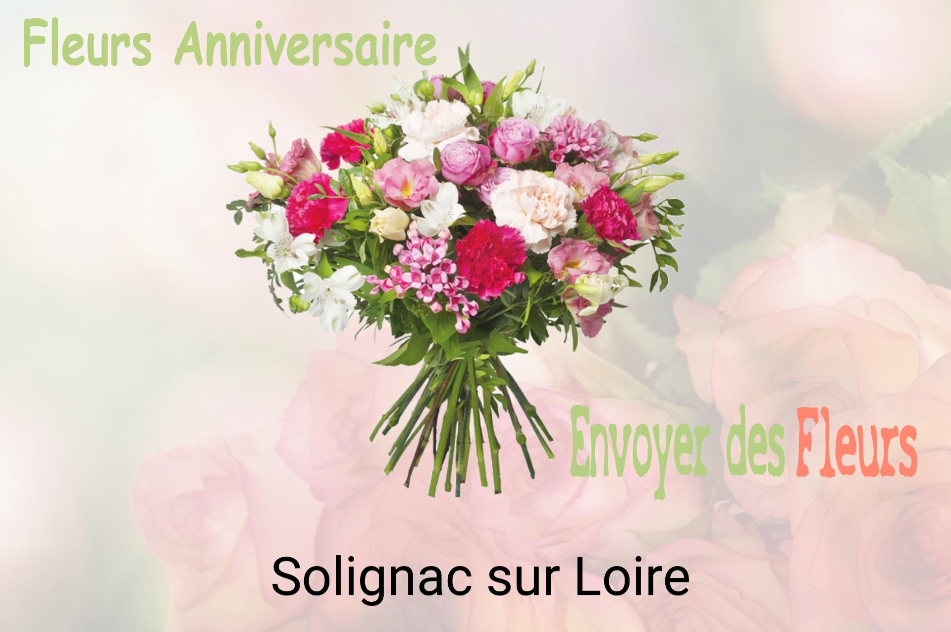 Bouquet de fleurs d’anniversaire livré à Solignac-sur-Loire